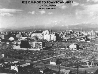 [B-29 Bomb Damage to Tokyo]