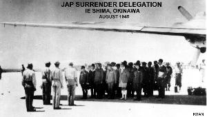 [Japanese Surrender Delegation]