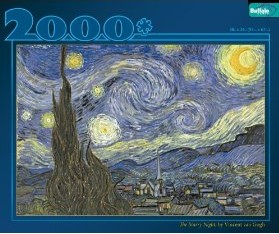 Buy 2000-piece jigsaw 'Starry-Night' (by Vincent van Gogh)